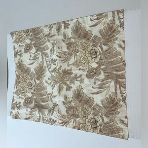 Lauren Ralph Lauren standard pillow sham  Floral &leaves.cream and Brown. Cotton